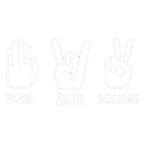Paper Rock Scissors Sign Language T-Shirt product image 2