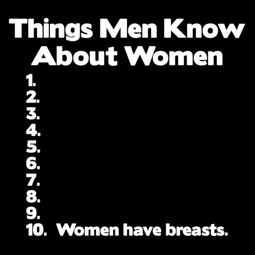 Things Men Know About Women T-Shirt product image 2