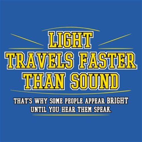 Light Travel's Faster Than Sound T-Shirt product image 2