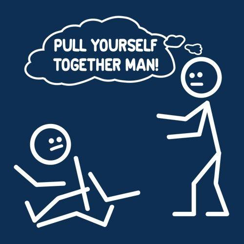 Pull Yourself Together Man T-Shirt product image 2