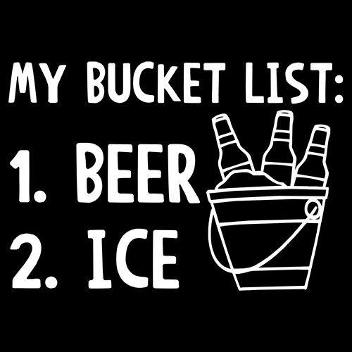My Bucket List Beer Ice T-Shirt product image 2