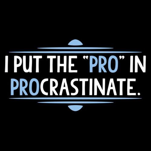I Put The Pro In Procrastinate T-Shirt product image 2