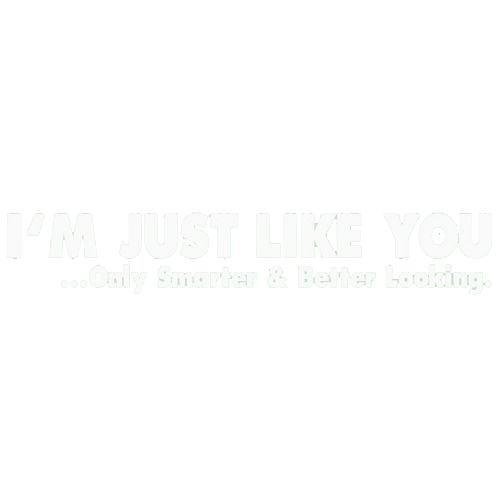 I'm Just Like You Only Smarter And Better Looking T-Shirt product image 2
