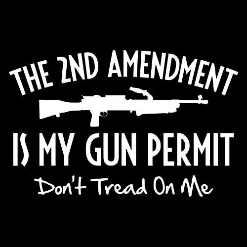 The 2nd Amdendment Is My Gun Permit Don't Tread On Me product image 2