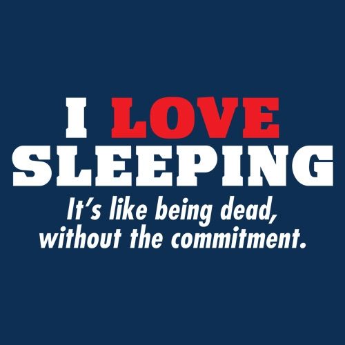 I Love Sleeping It's Like Being Dead Without The Commitment product image 3