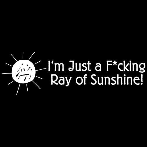 I'm Just A Fcking Ray Of Sunshine! T-Shirt product image 3