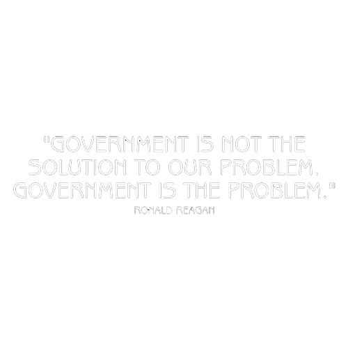 Goverment Is Not The Solution To Our Problem Is T-Shirt product image 2