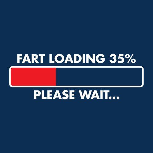 Fart Loading 35% - Please Wait T-Shirt product image 3