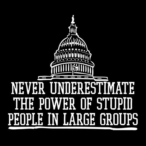 Never underestimate the power of stupid people in large product image 3