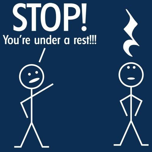 Stop You're Under A Rest T-Shirt product image 2