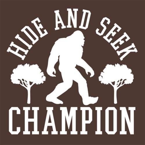 Bigfoot - Hide And Seek Champion T-Shirt product image 2