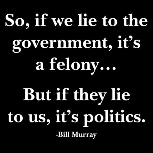 So, If We Lie To The Government, It'S A Felony But If They product image 2
