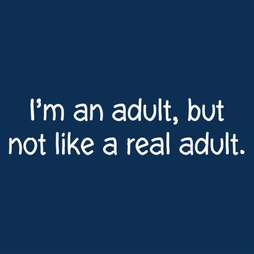 I'M An Adult, But Not Like A Real T-Shirt product image 3