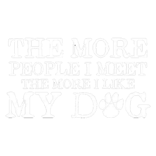 The More People I Meet, I Like My Dog T-Shirt product image 3