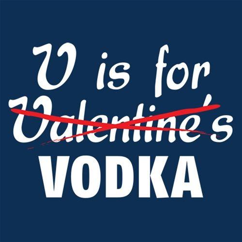 V Is For Vodka T-Shirt product image 2