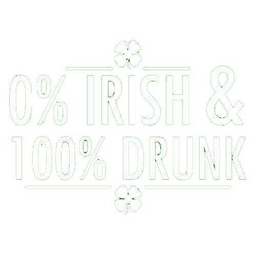 0% Irish & 100% Drunk T-Shirt product image 2
