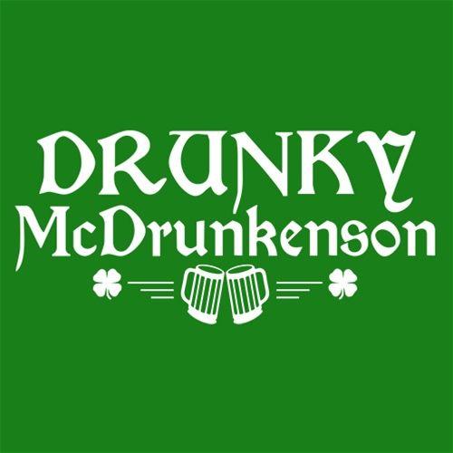 Drunky McDrunkenson T-Shirt product image 3