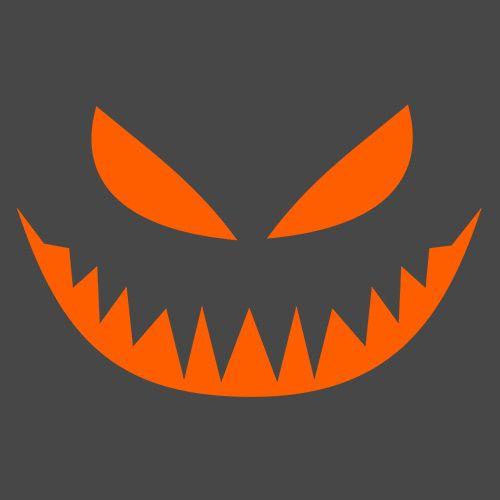 Mean Pumpkin Emoticon T-Shirt product image 3