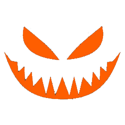 Mean Pumpkin Emoticon T-Shirt product image 2