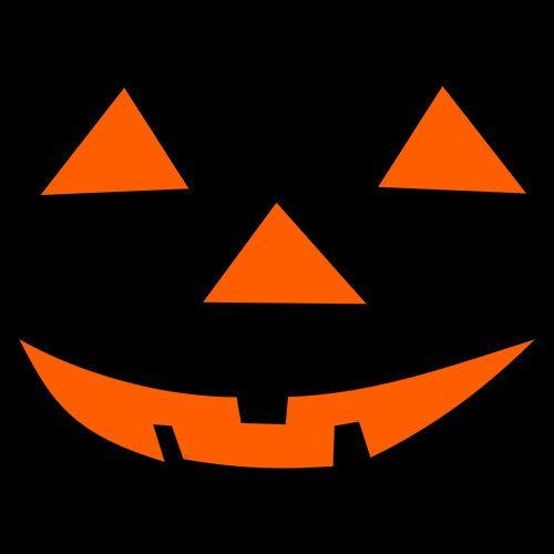 Triangle Pumpkin Emoticon T-Shirt product image 3