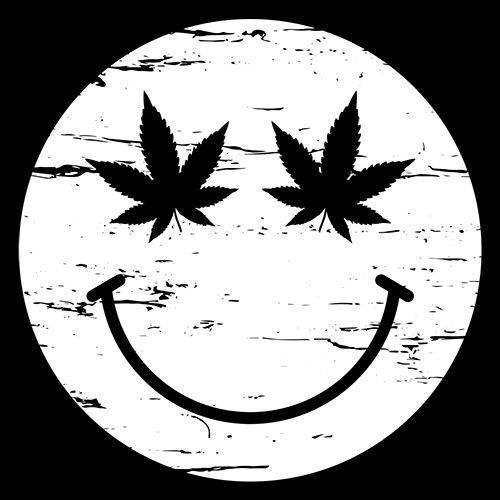 Weed Smile Face T-Shirt product image 2