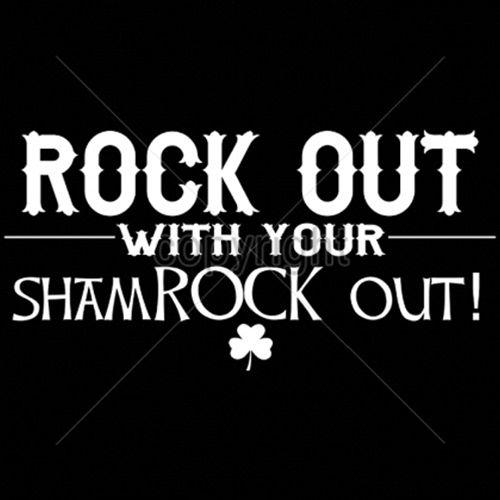 Rock Out With Your Shamrock T-Shirt product image 3