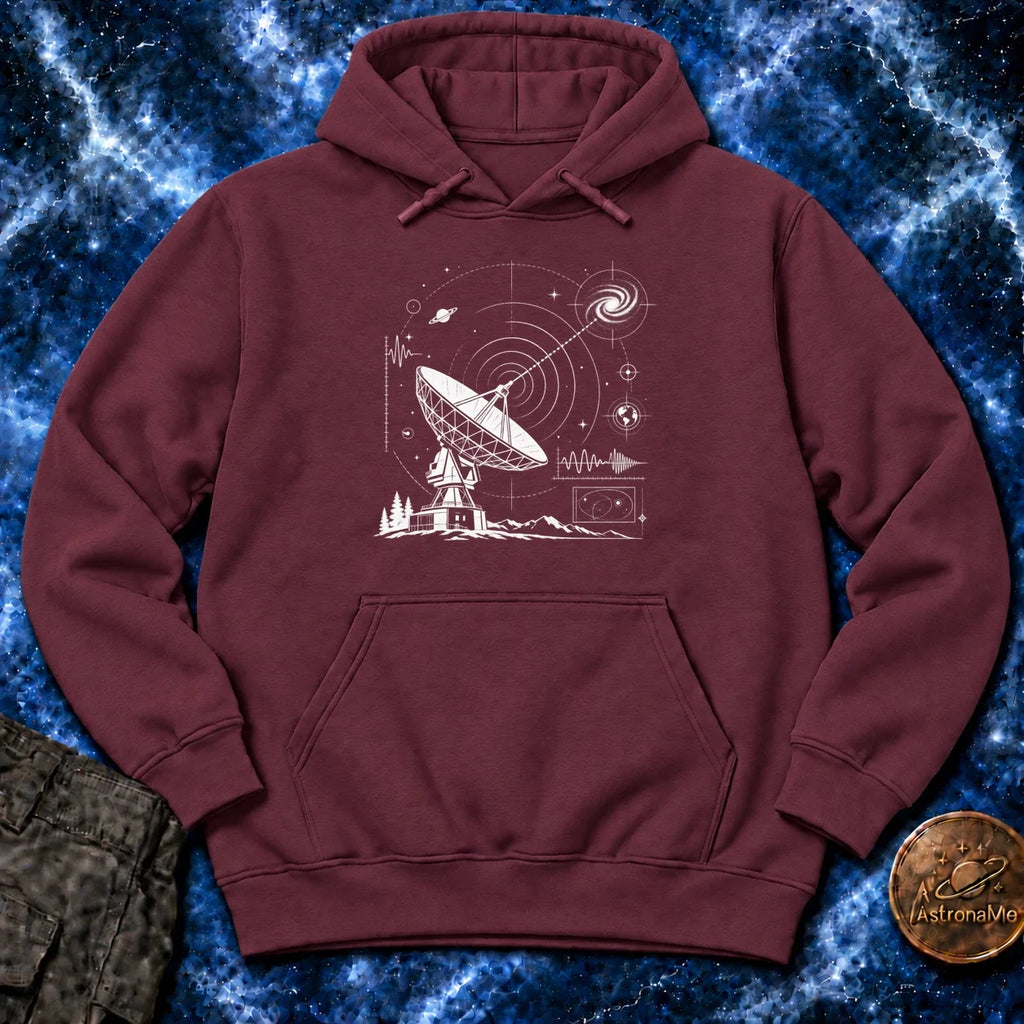 Radio Telescope Signals Hoodie product image 3