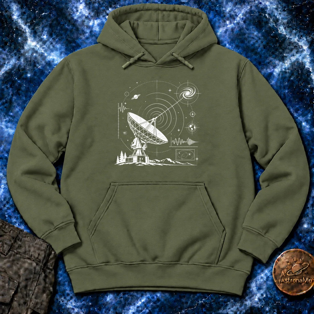 Radio Telescope Signals Hoodie product image 6
