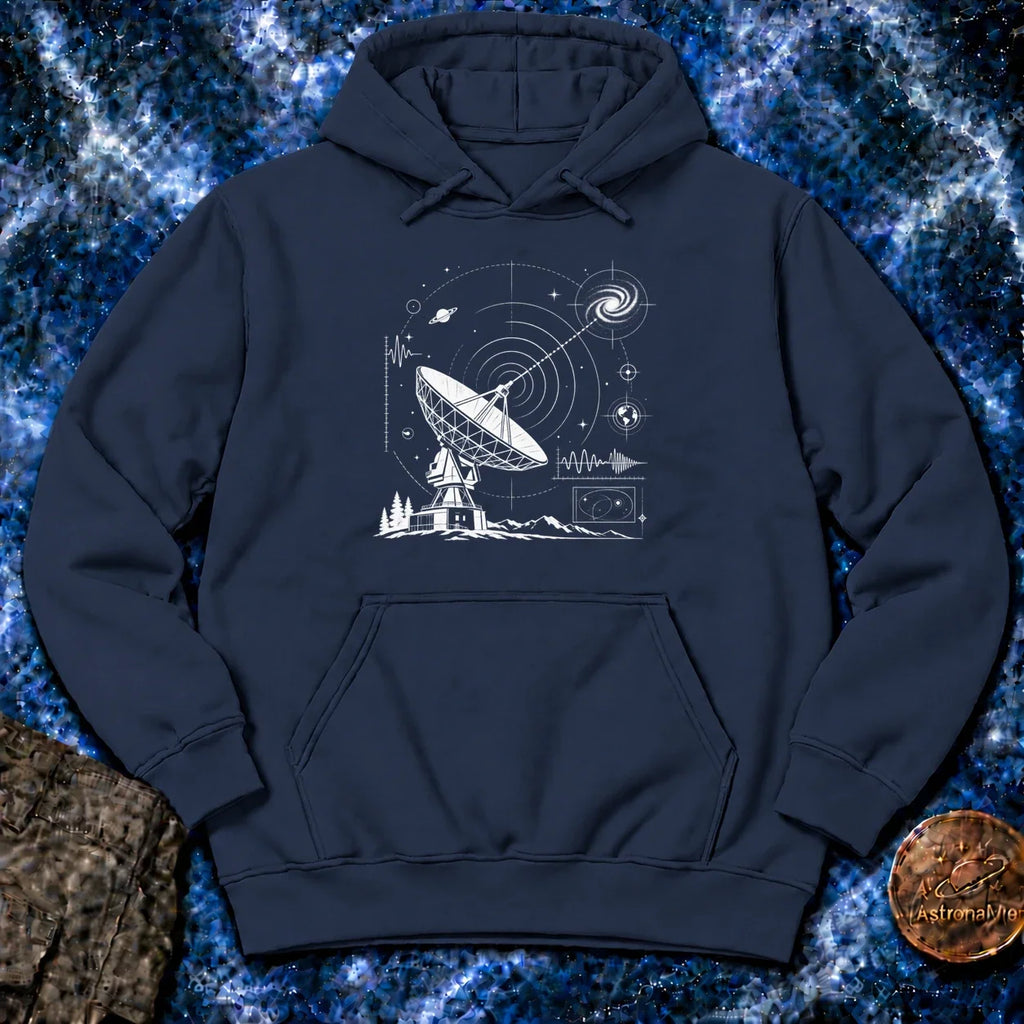 Radio Telescope Signals Hoodie product image 1