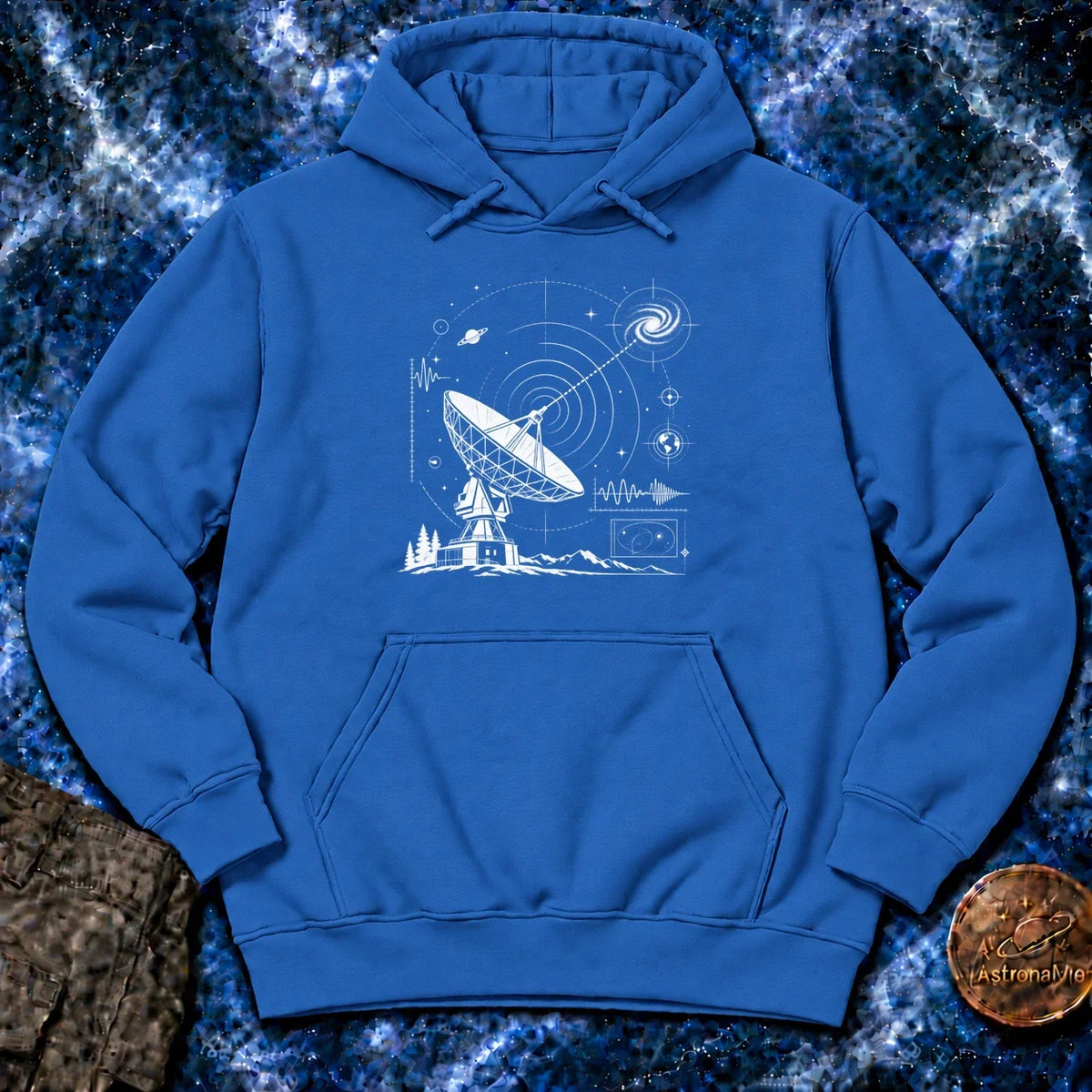 Radio Telescope Signals Hoodie product image 5