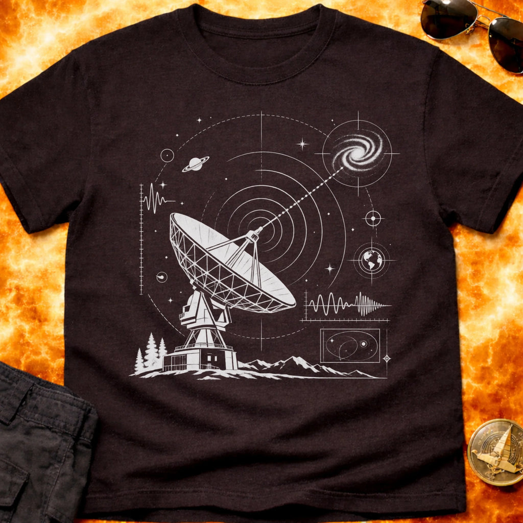 Radio Telescope Signals T-Shirt product image 1