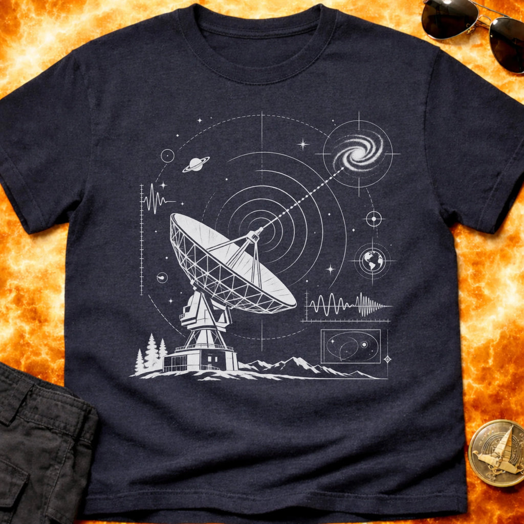 Radio Telescope Signals T-Shirt product image 2