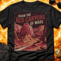 Red Canyons of Mars T-Shirt