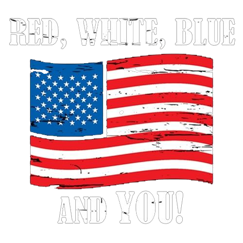 Red, White, Blue And You T-Shirt product image 3