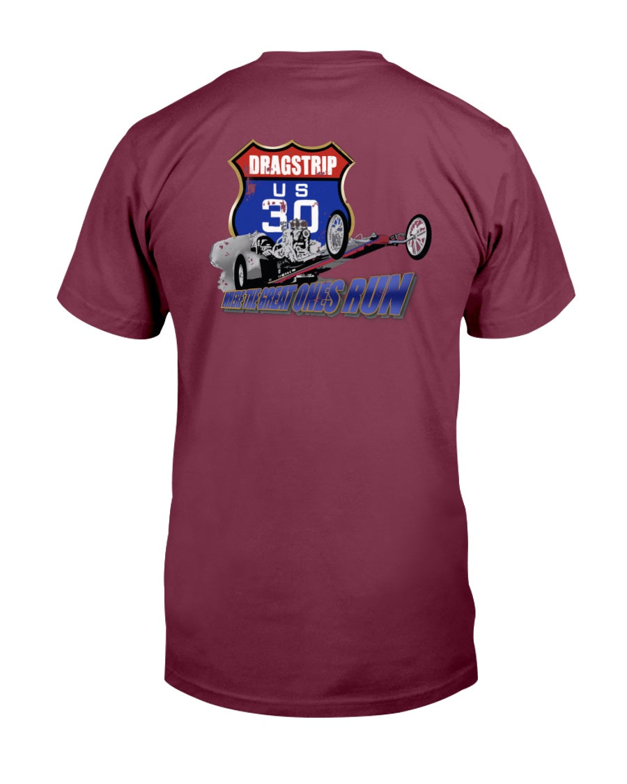 "Vintage US 30 Dragstrip" Premium T-Shirt product image 8