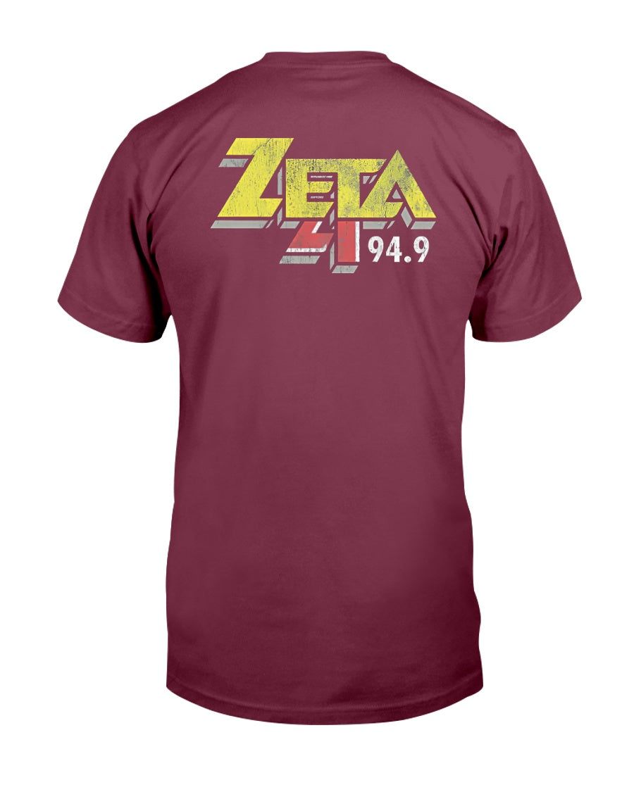 "Vintage ZETA 94.9 Miami Radio" Premium T-Shirt product image 8