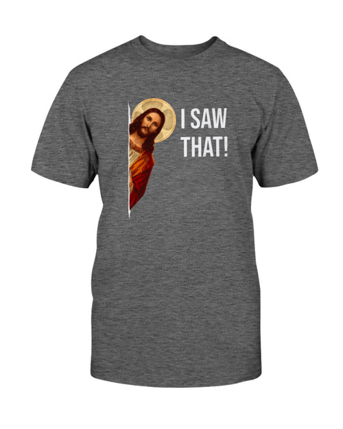 "Funny Jesus I Saw That" Premium T-Shirt product image 2