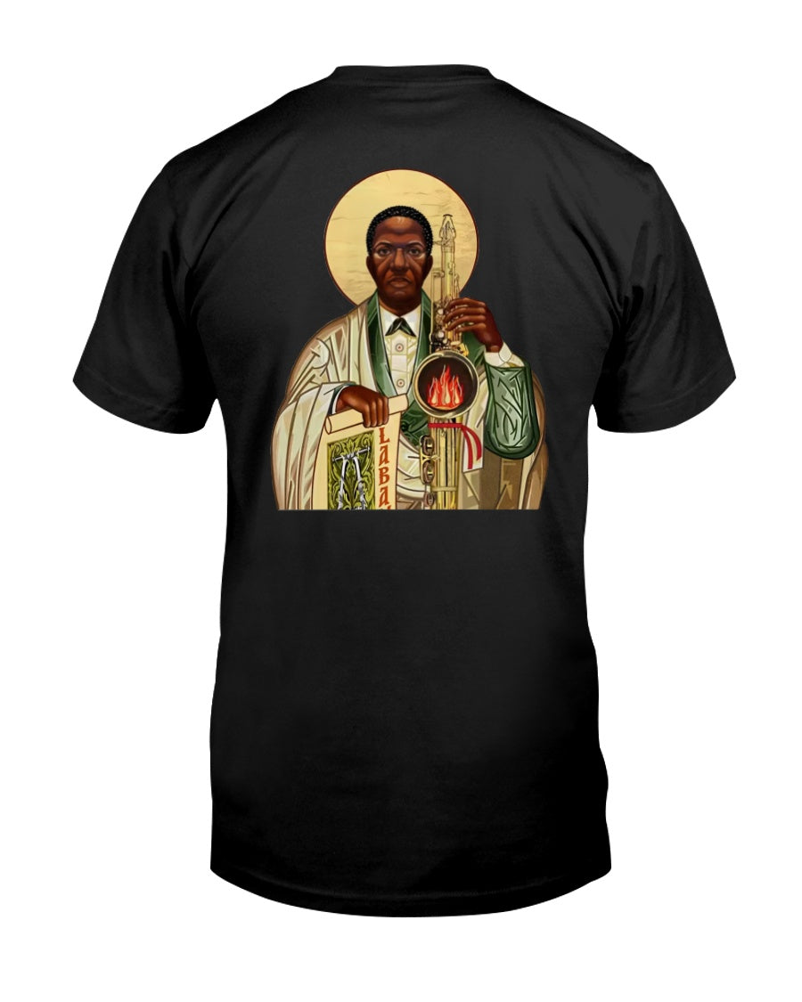 "Vintage Coltrane Holy Saxophone" Premium T-Shirt product image 5