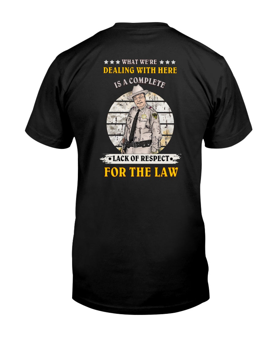 "Lack of Respect-B.T. Justice " Premium T-Shirt product image 5