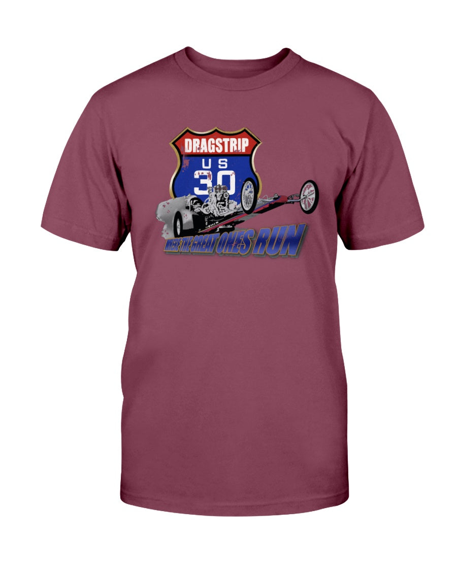"Vintage US 30 Dragstrip" Premium T-Shirt product image 4