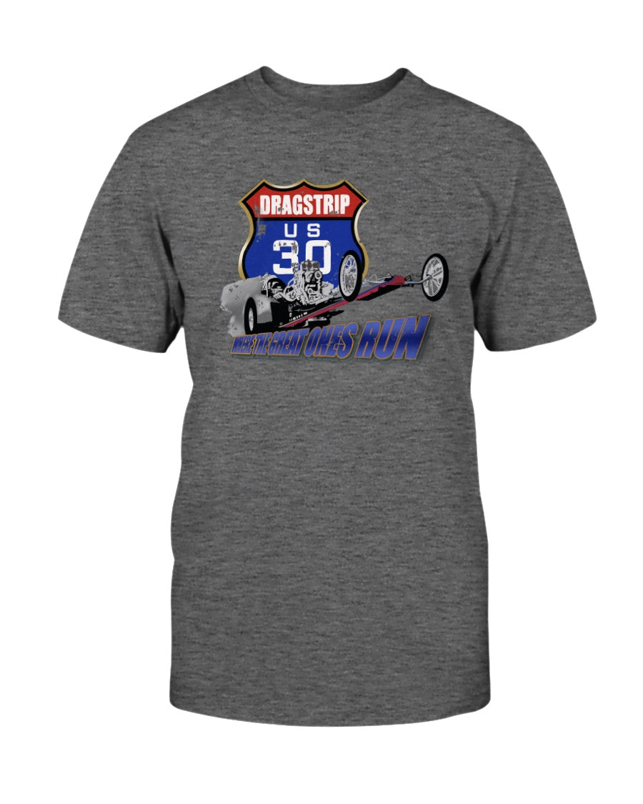 "Vintage US 30 Dragstrip" Premium T-Shirt product image 2