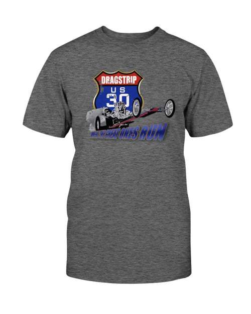 "Vintage US 30 Dragstrip" Premium T-Shirt product image 2