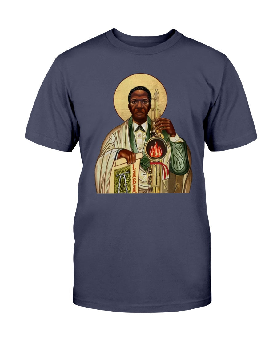 "Vintage Coltrane Holy Saxophone" Premium T-Shirt product image 3