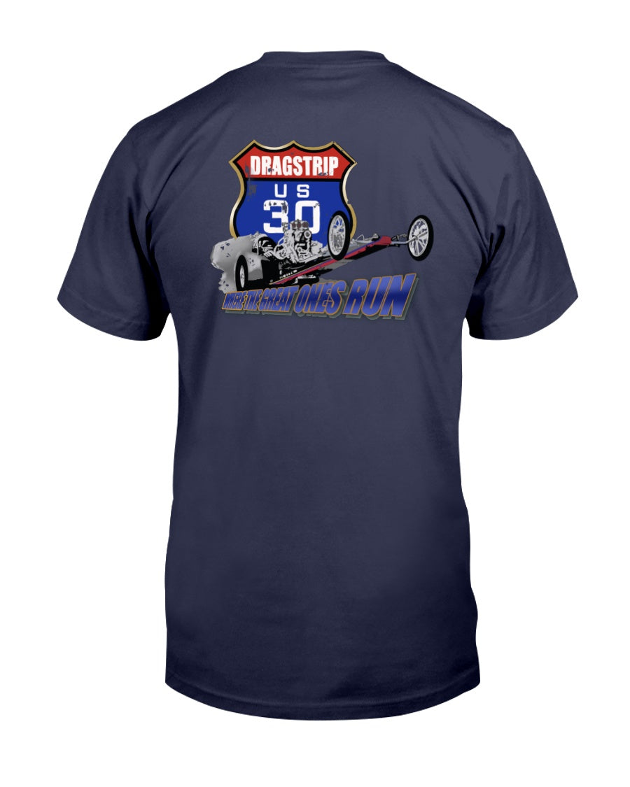 "Vintage US 30 Dragstrip" Premium T-Shirt product image 7