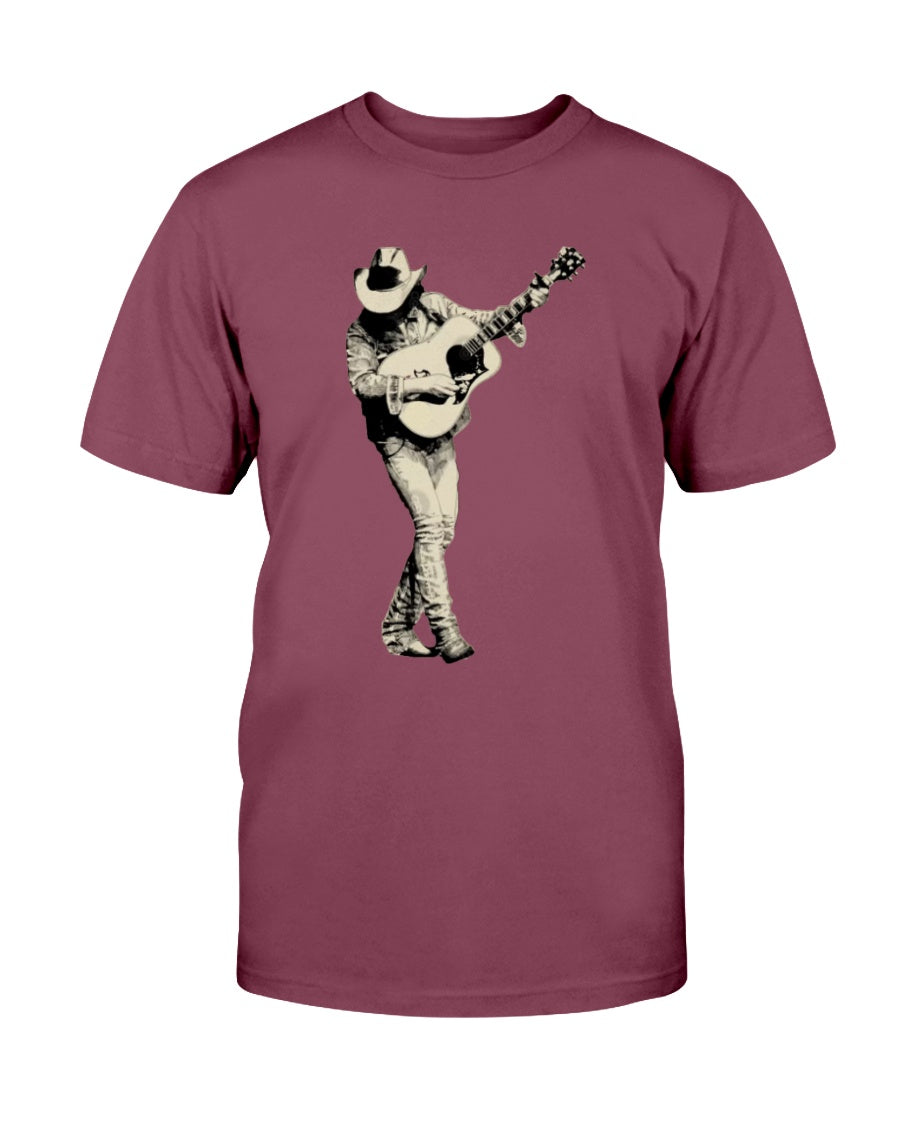 "Dwight Yoakam Playing Guitar" Premium T-Shirt product image 4
