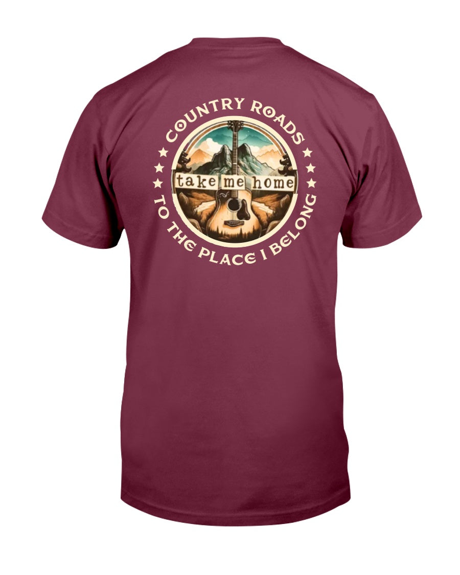 "Country Roads Take Me Home" Premium T-Shirt product image 8