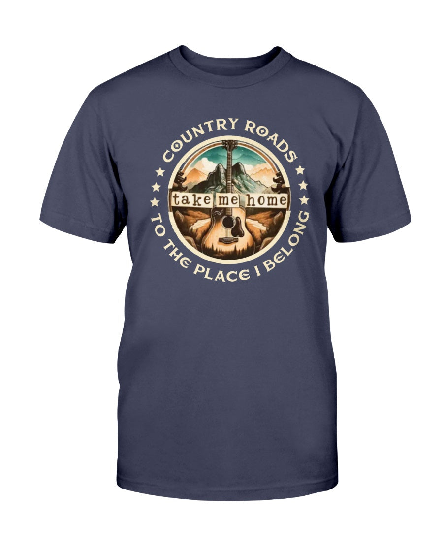 "Country Roads Take Me Home" Premium T-Shirt product image 3