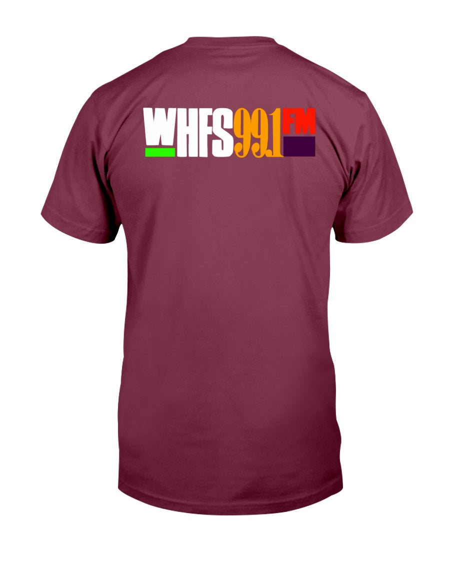 "Vintage Defunct WHFS Radio 99.1 FM" Premium T-Shirt product image 8