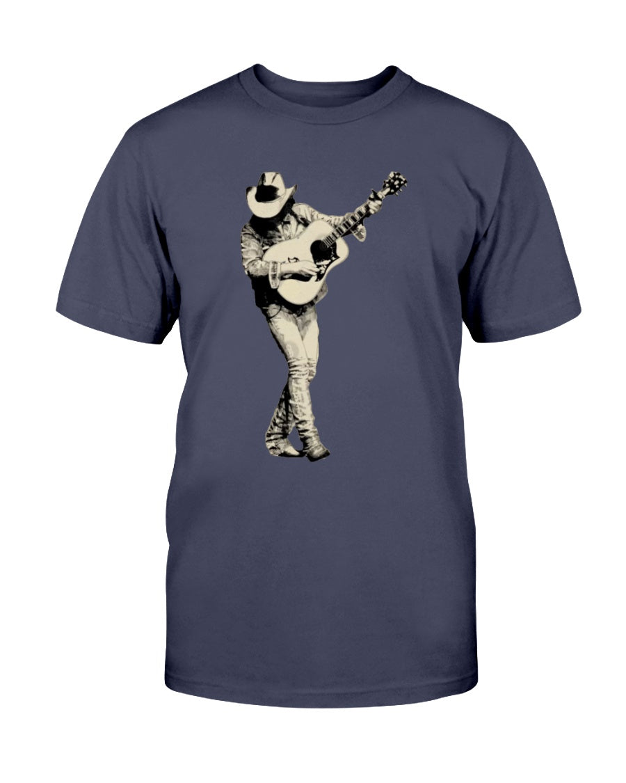 "Dwight Yoakam Playing Guitar" Premium T-Shirt product image 3