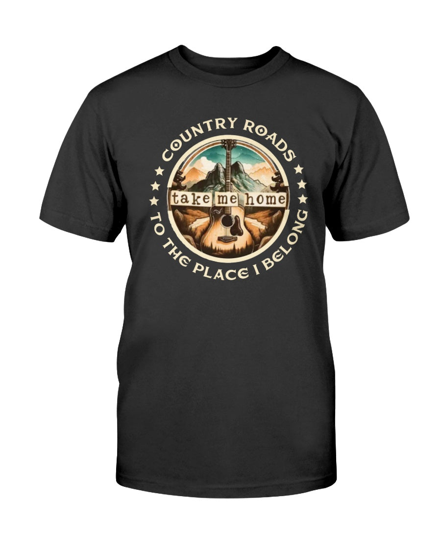 "Country Roads Take Me Home" Premium T-Shirt product image 1